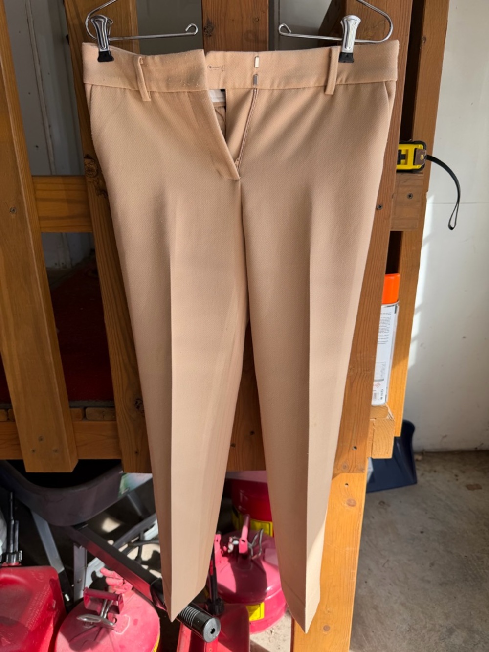 Talbots Hampshire Ankle Trousers in Beige